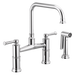 Brizo Artesso 62525LF Bridge Faucet with Side Sprayer, chrome - view 2