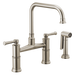 Brizo Artesso 62525LF Bridge Faucet with Side Sprayer, stainless - view 2