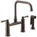 Brizo Artesso 62525LF Bridge Faucet with Side Sprayer, venetian bronze