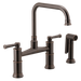Brizo Artesso 62525LF Bridge Faucet with Side Sprayer, venetian bronze - view 2