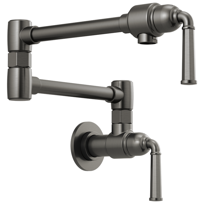 Brizo Rook 62874LF Wall Mount Pot Filler, luxe steel