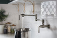 Brizo Rook 62874LF Wall Mount Pot Filler, luxe steel - view 3