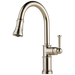 Brizo Artesso 63025LF Single Handle Pull-Down Kitchen Faucet, polished nickel