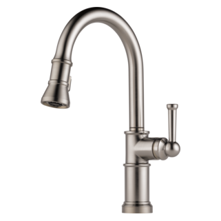 Brizo Artesso 63025LF Single Handle Pull-Down Kitchen Faucet, stainless - view 2