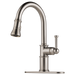Brizo Artesso 63025LF Single Handle Pull-Down Kitchen Faucet, stainless - view 3