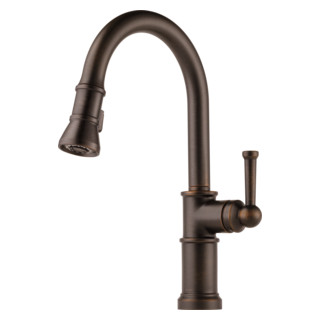 Brizo Artesso 63025LF Single Handle Pull-Down Kitchen Faucet, venetian bronze - view 2