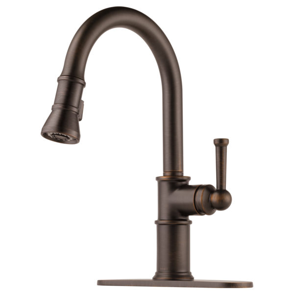 Brizo Artesso 63025LF Single Handle Pull-Down Kitchen Faucet, venetian bronze - view 3