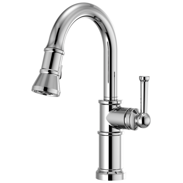 Brizo Artesso 63925LF Pull-Down Prep Faucet, chrome