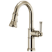 Brizo Artesso 63925LF Pull-Down Prep Faucet, polished nickel
