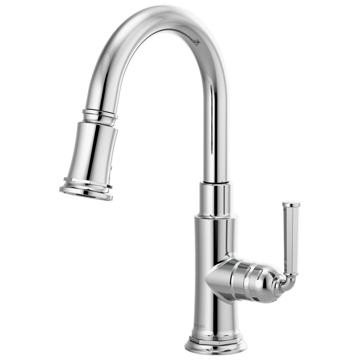 Brizo Rook 63974LF Pull-Down Prep Faucet, chrome