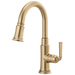 Brizo Rook 63974LF Pull-Down Prep Faucet, luxe gold