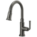 Brizo Rook 63974LF Pull-Down Prep Faucet, luxe steel