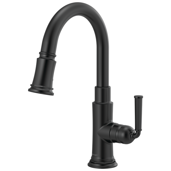 Brizo Rook 63974LF Pull-Down Prep Faucet, matte black