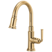 Brizo Rook 63974LF Pull-Down Prep Faucet, polished gold