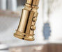 Brizo Rook 63974LF Pull-Down Prep Faucet, polished gold - view 2