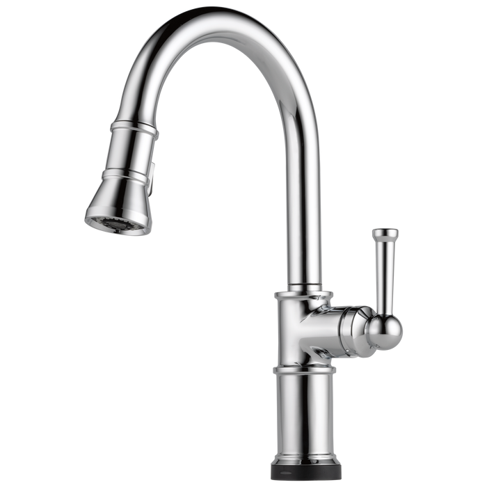 Brizo Artesso 64025LF Single Handle Pull-Down Kitchen Faucet with SmartTouch(R) Technology, chrome