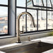 Brizo Artesso 64025LF Single Handle Pull-Down Kitchen Faucet with SmartTouch(R) Technology, polished nickel - view 2