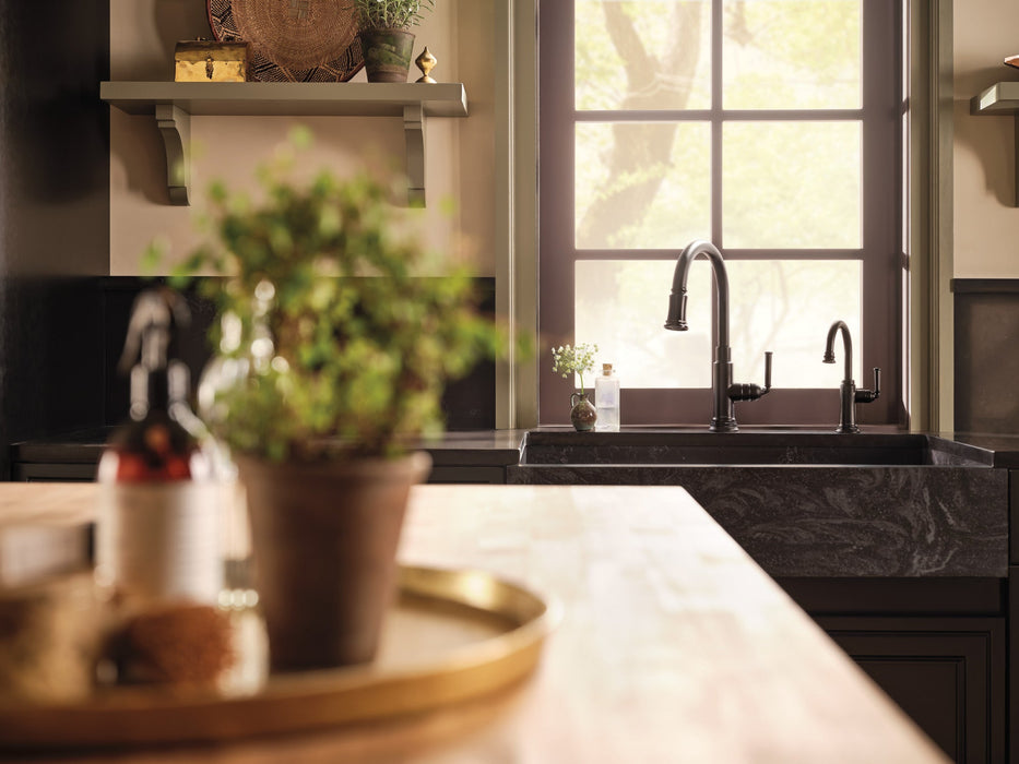 Brizo Rook 64074LF SmartTouch Pull-Down Faucet, matte black - view 2