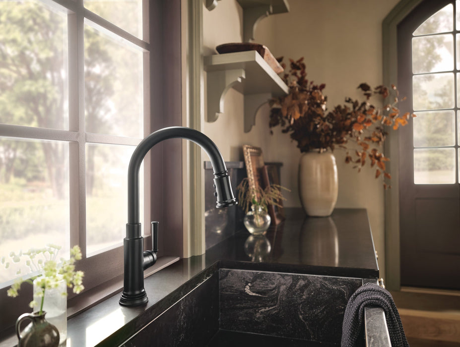 Brizo Rook 64074LF SmartTouch Pull-Down Faucet, matte black - view 4