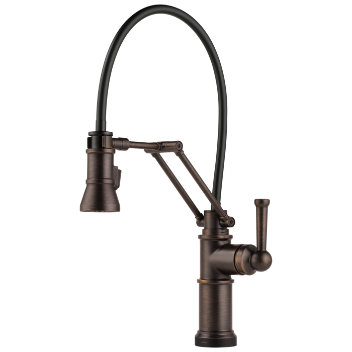 Brizo Artesso 64225LF Single Handle Articulating Kitchen Faucet with SmartTouch Technology