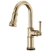 Brizo Artesso 64925LF SmartTouch Pull-Down Prep Faucet, luxe gold