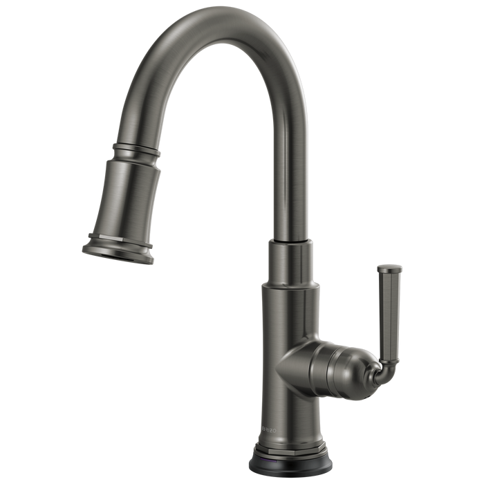Brizo Rook 64974LF SmartTouch Pull-Down Prep Faucet, luxe steel