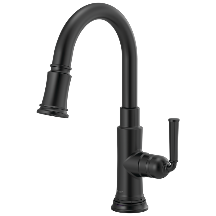 Brizo Rook 64974LF SmartTouch Pull-Down Prep Faucet, matte black