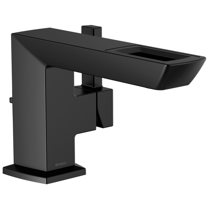Brizo Vettis 65086LF Single-Handle Lavatory Faucet With Open-Flow Spout 1.2 GPM, matte black