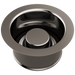 Brizo Kintsu 69072 Disposal Flange & Stopper, brilliance black onyx