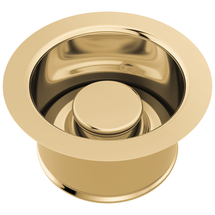 Brizo Kintsu 69072 Disposal Flange & Stopper, polished gold