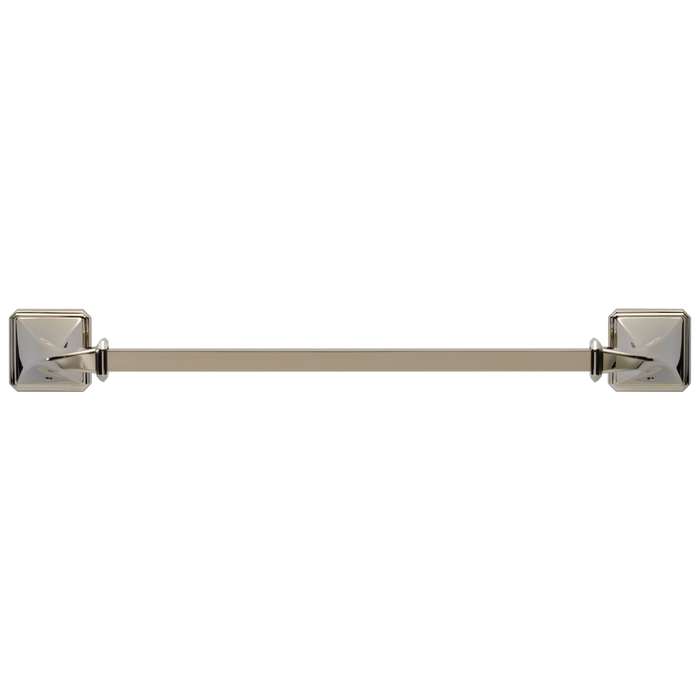 Brizo Virage 691830 18" Towel Bar, polished nickel