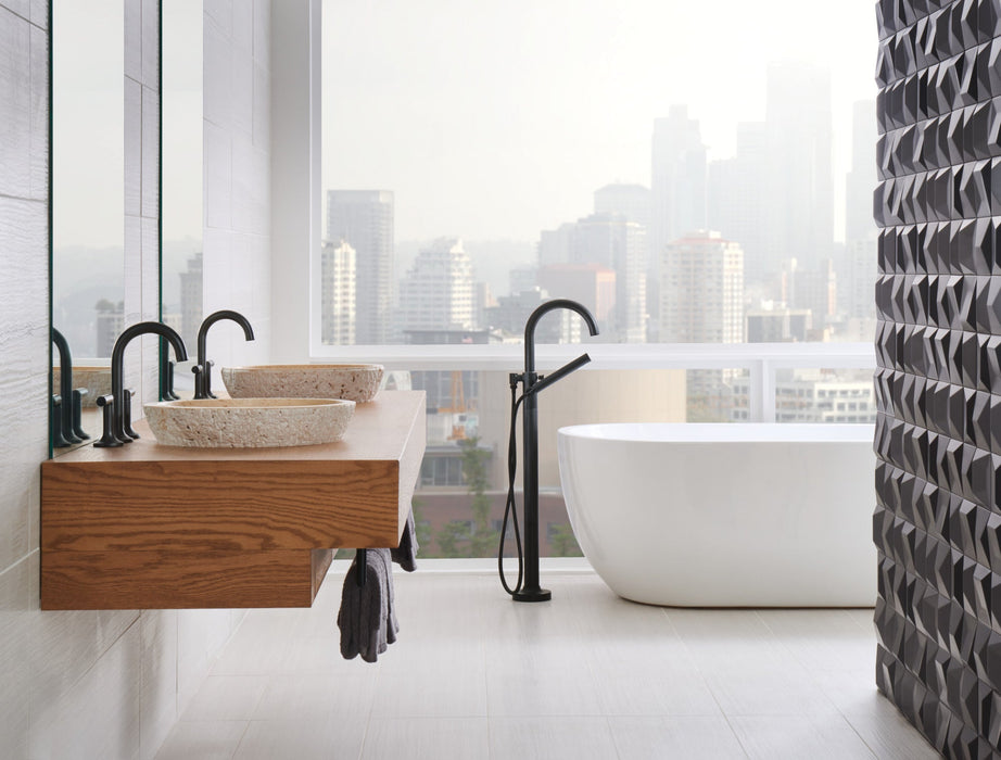 Brizo Odin 691875 18" Towel Bar, matte black - view 5