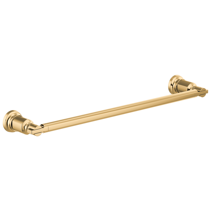 Brizo Invari 691876 18" Towel Bar, polished gold
