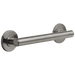 Brizo 69275 12" Linear Round Grab Bar, luxe steel