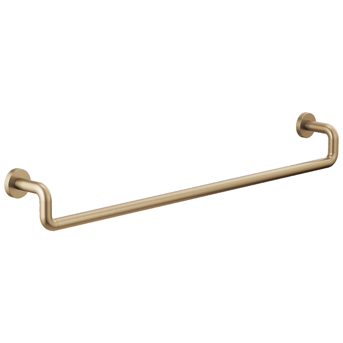 Brizo Litze 693035 30" Towel Bar, luxe gold