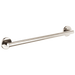 Brizo 69375 24" Linear Round Grab Bar, polished nickel