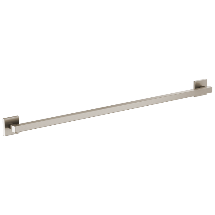 Brizo 694280 42" Linear Square Grab Bar, luxe nickel