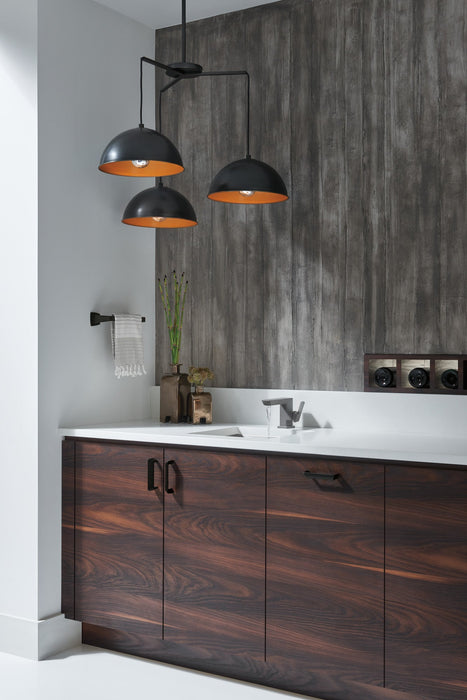 Brizo Vettis 694788 8" Towel Bar, matte black - view 3