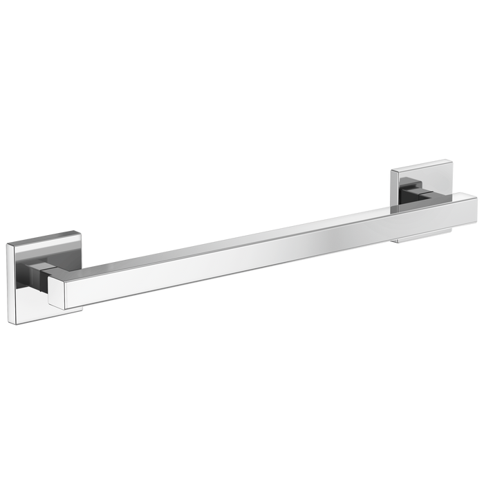 Brizo 69480 18" Linear Square Grab Bar, chrome