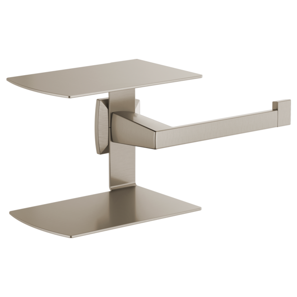 Brizo Vettis 695088 Tissue Holder, luxe nickel - view 2