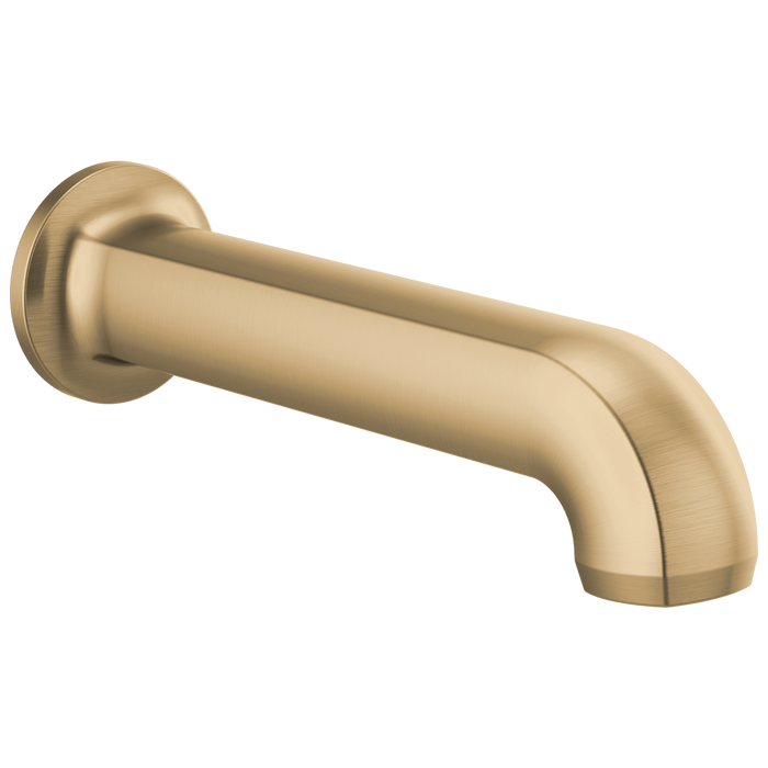 Brizo Allaria 73606 Non-Diverter Tub Spout, luxe gold