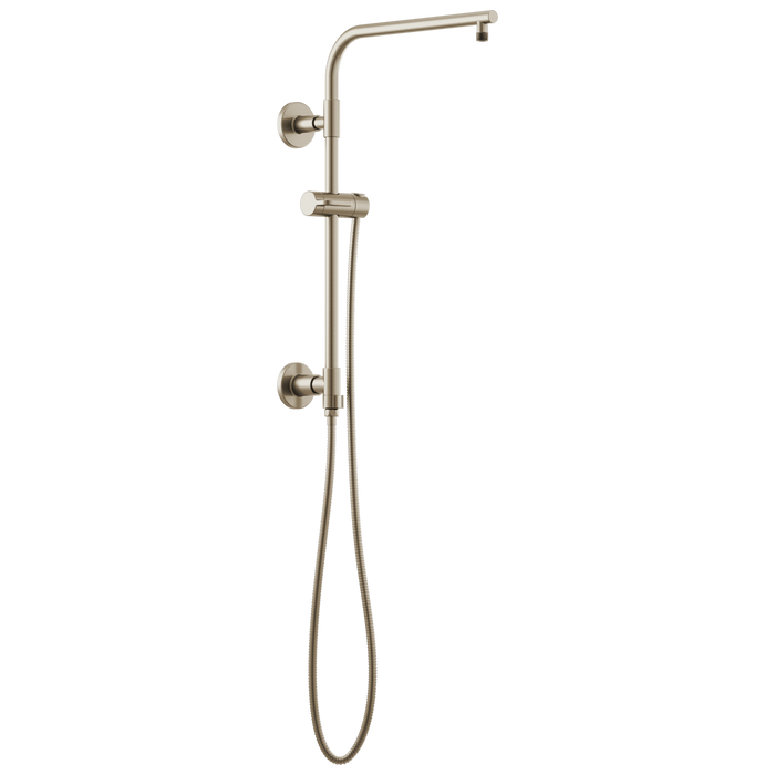 Brizo Essential Shower 80092 18" Linear Round Shower Column, brushed nickel