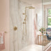 Brizo Essential Shower 80092 18" Linear Round Shower Column, luxe gold - view 5
