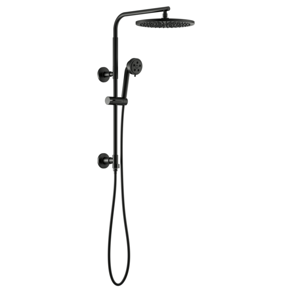 Brizo Essential Shower 80092 18" Linear Round Shower Column, matte black - view 5