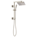 Brizo Essential Shower 80099 18" Linear Square Shower Column, luxe nickel - view 3