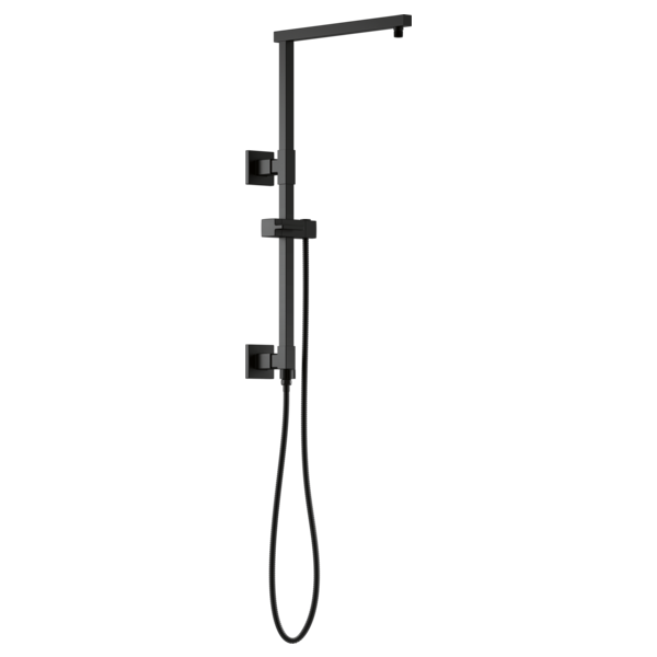 Brizo Essential Shower 80099 18" Linear Square Shower Column, matte black - view 3