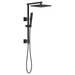 Brizo Essential Shower 80099 18" Linear Square Shower Column, matte black - view 4