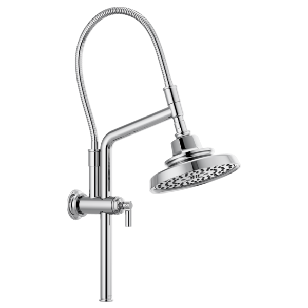 Brizo Essential Shower 81376 10 7/16" Classic Slide Bar Shower Arm And Flange, chrome - view 2