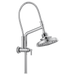 Brizo Essential Shower 81376 10 7/16" Classic Slide Bar Shower Arm And Flange, chrome - view 2