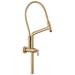 Brizo Essential Shower 81376 10 7/16" Classic Slide Bar Shower Arm And Flange, luxe gold